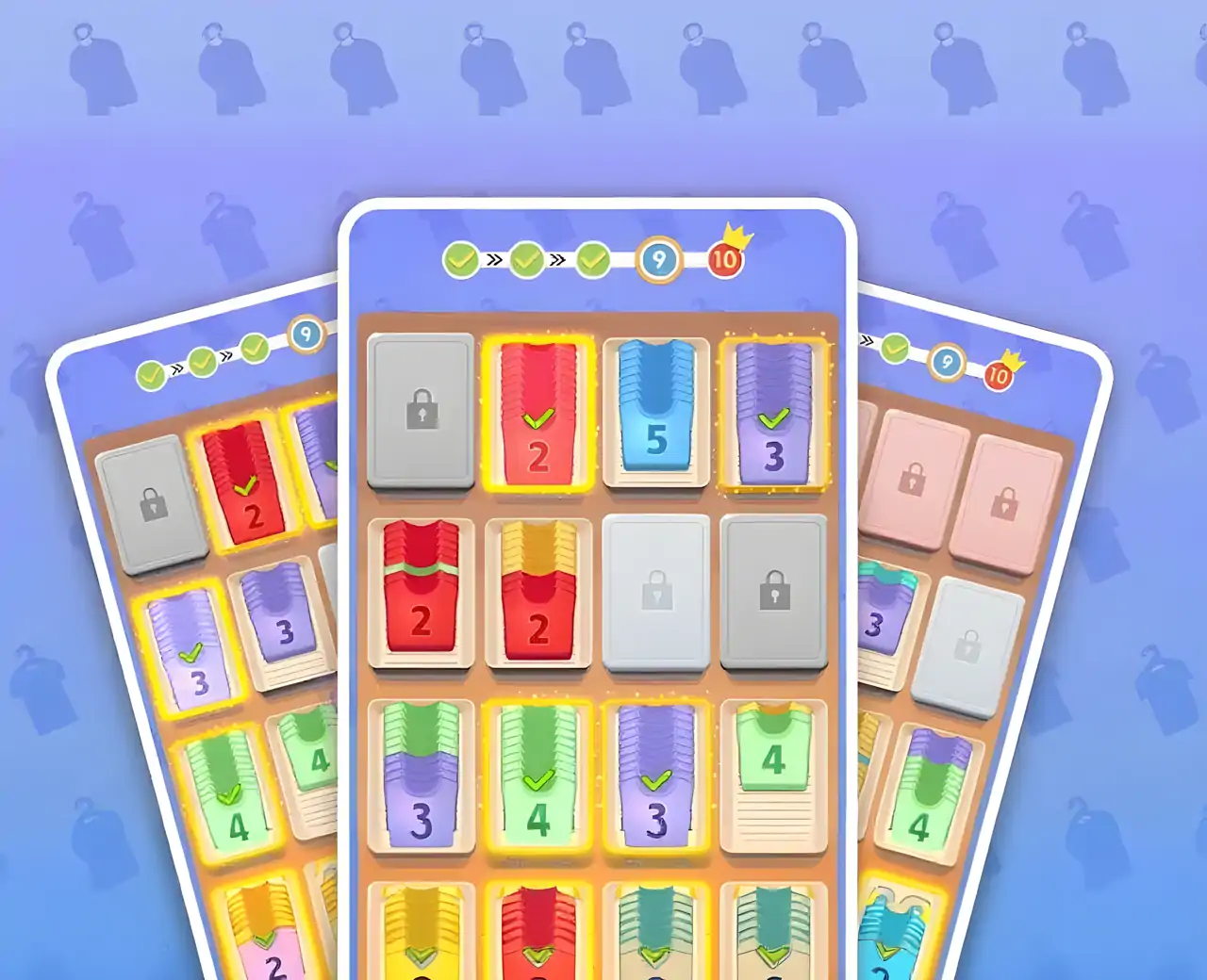 衣柜分类拼图：整理器