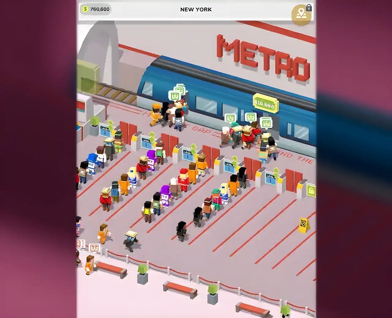 闲着的地铁大亨-玩吧！