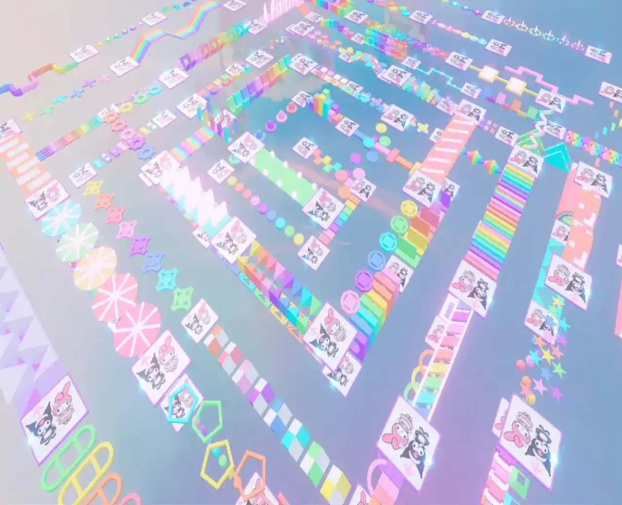 美乐蒂和库洛米换装跑酷