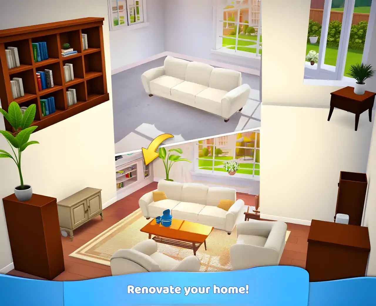合并装饰-房屋设计和翻新游戏
