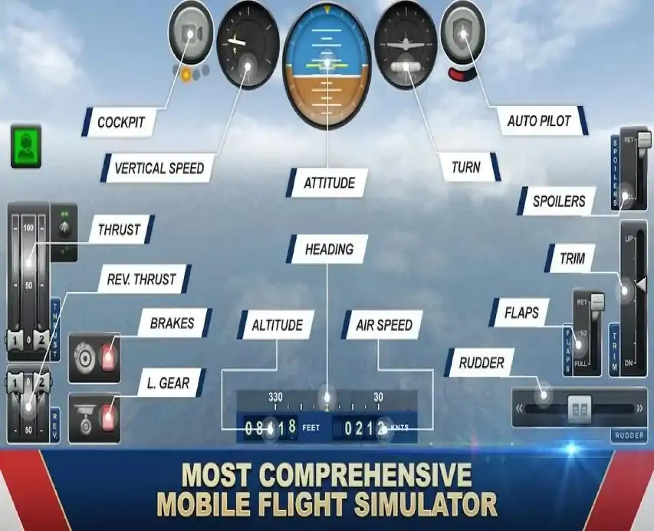 超级客机飞行模拟器
