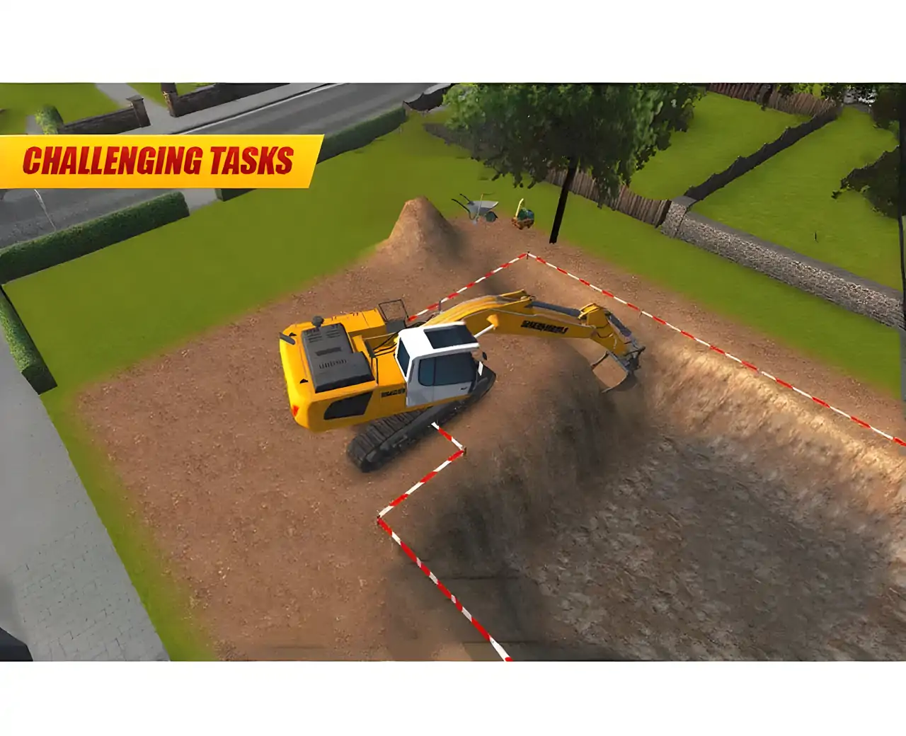 建筑模拟：极限卡车和起重机司机3D