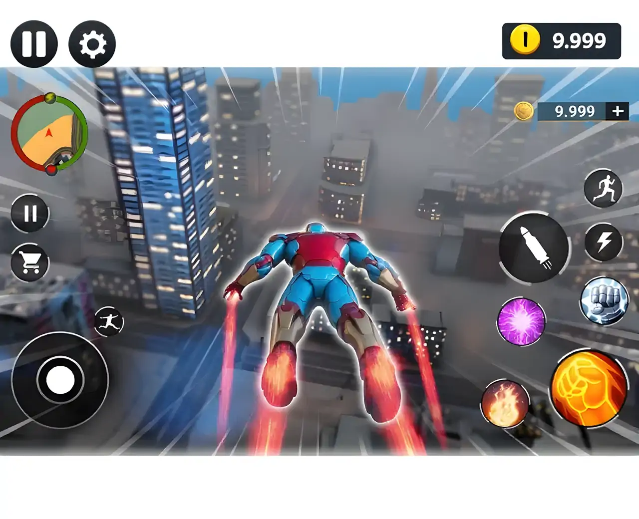 钢铁侠：英雄绳索游戏