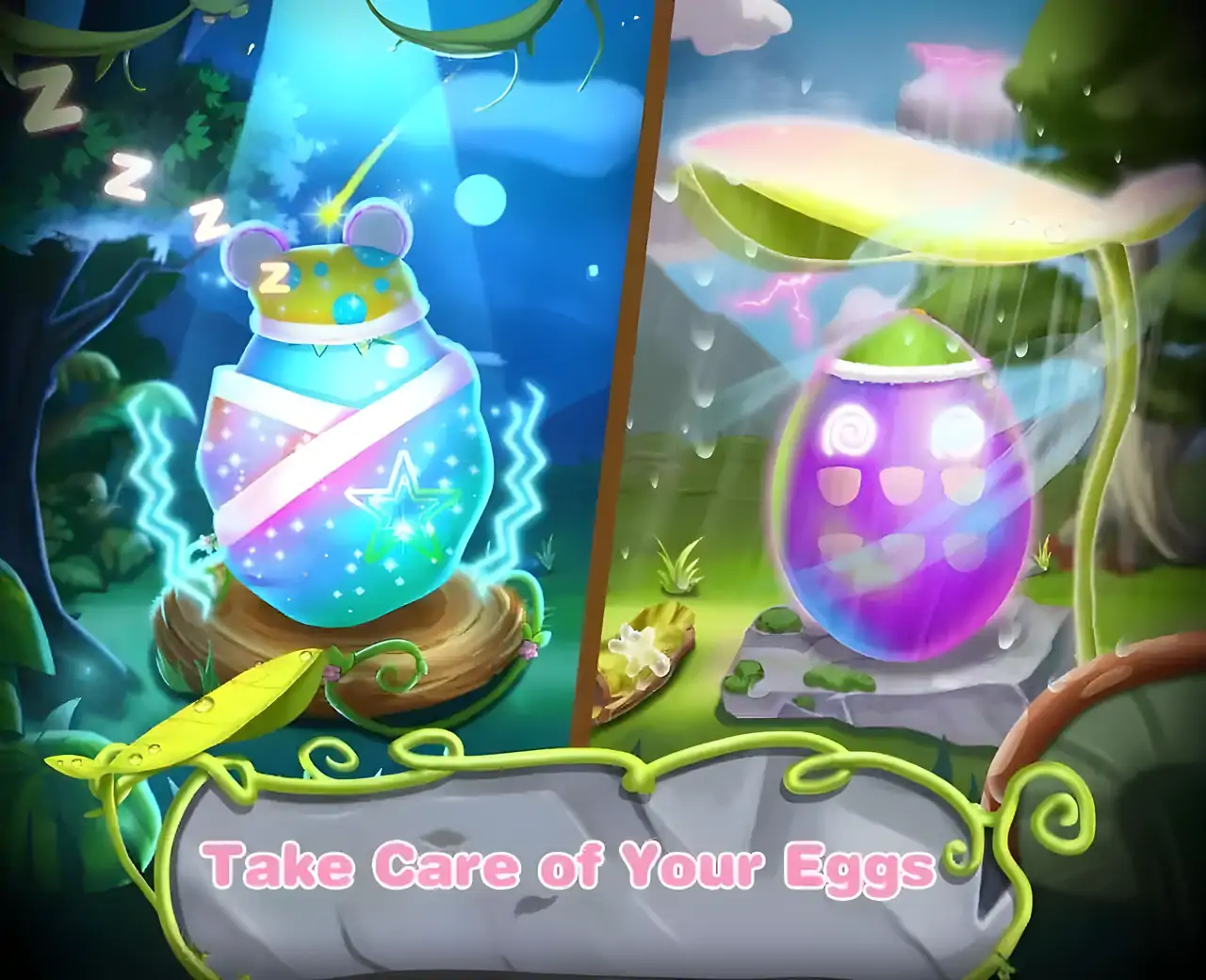 宠物沙龙-模拟孵化照顾森林小动物