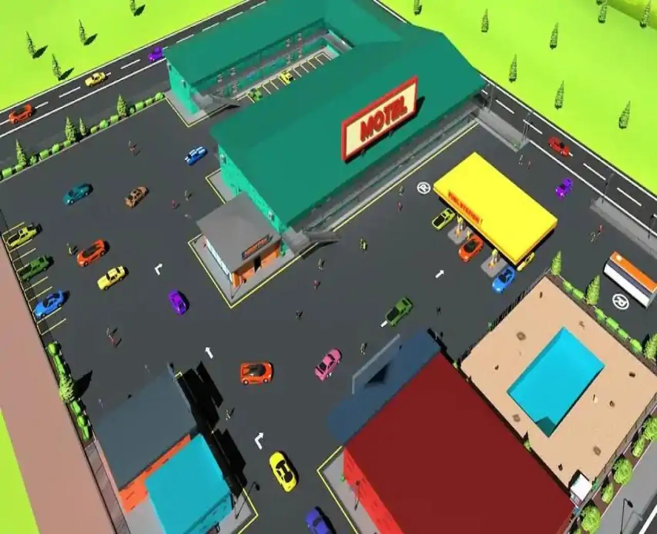 酒店所有者汽车旅馆模拟器3D