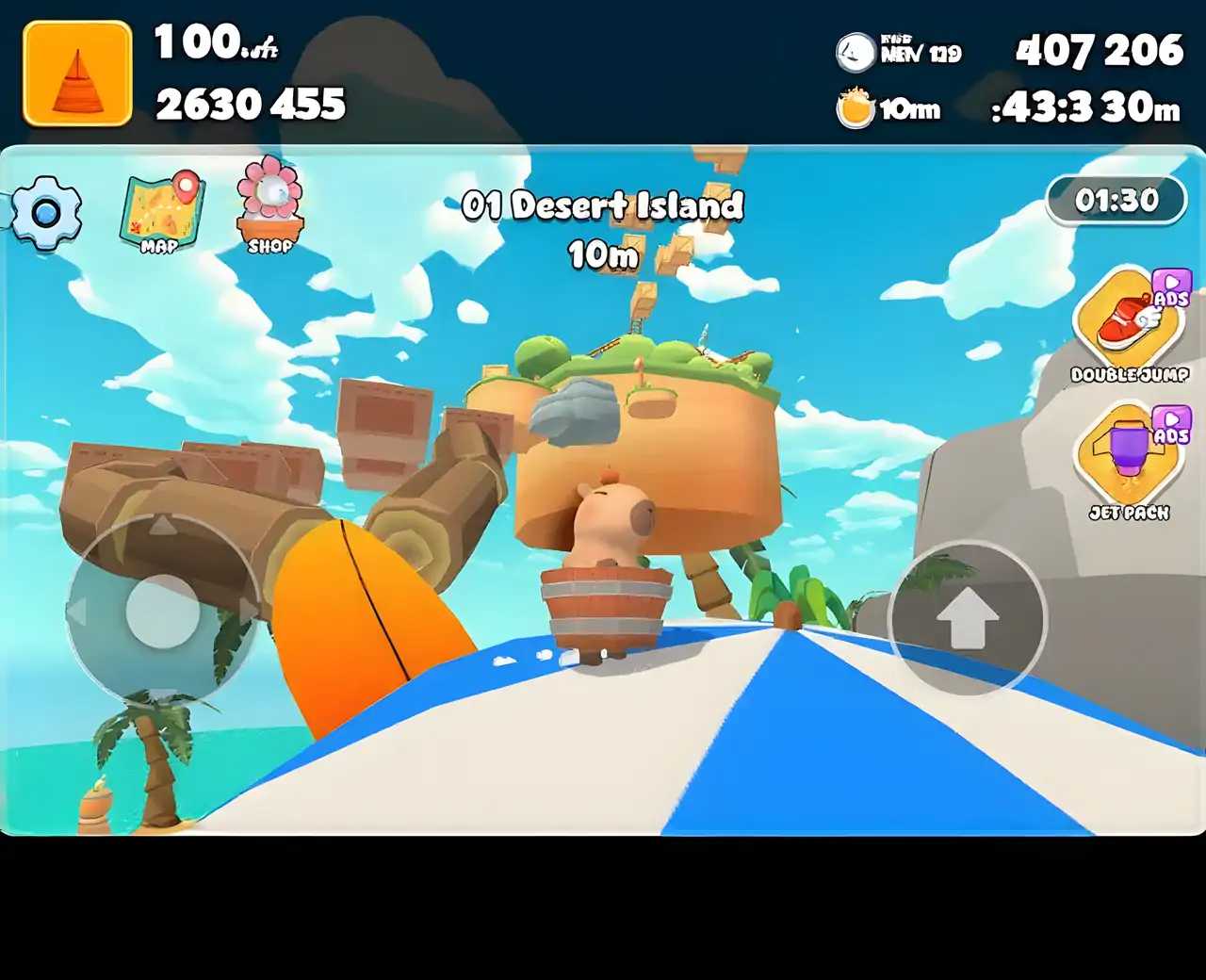 只有水豚：跑酷起来