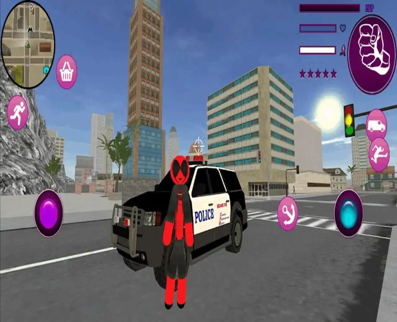 火柴人DeaBPool绳索英雄-拉斯维加斯犯罪