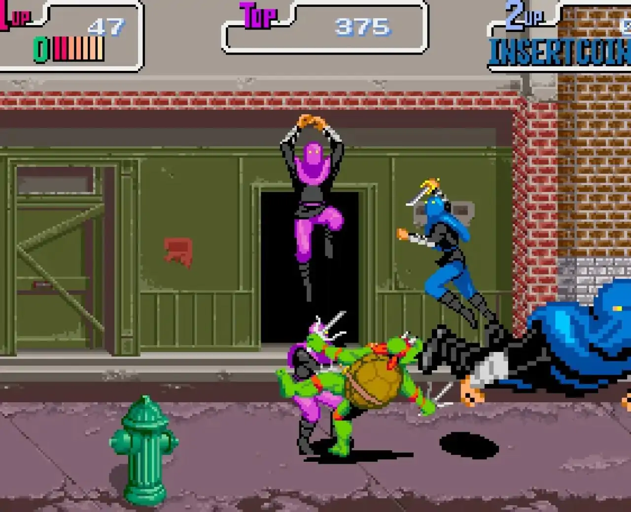 忍者神龟4时空神龟2人UDA版