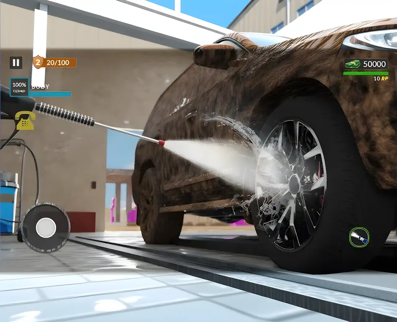 强力清洗-洗车游戏