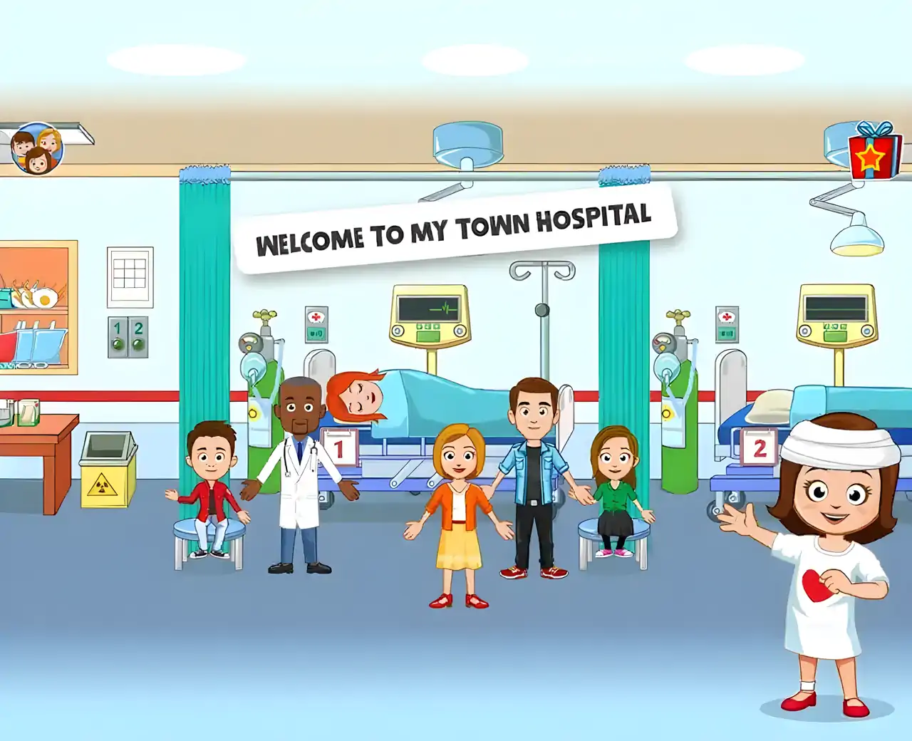 我的小镇：儿童医院和医生游戏