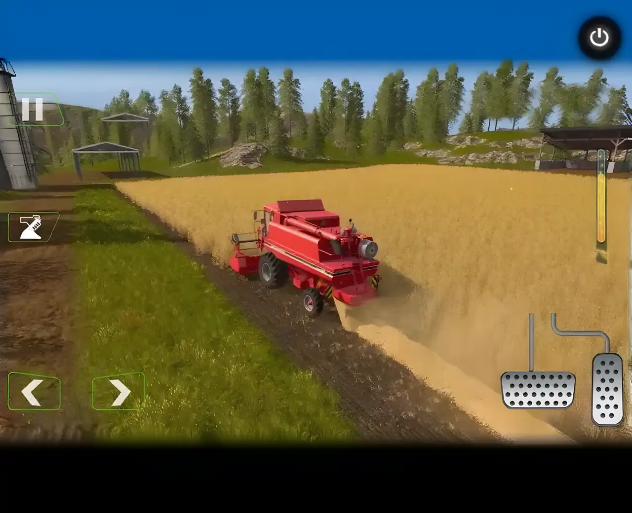 真正的农场拖拉机游戏