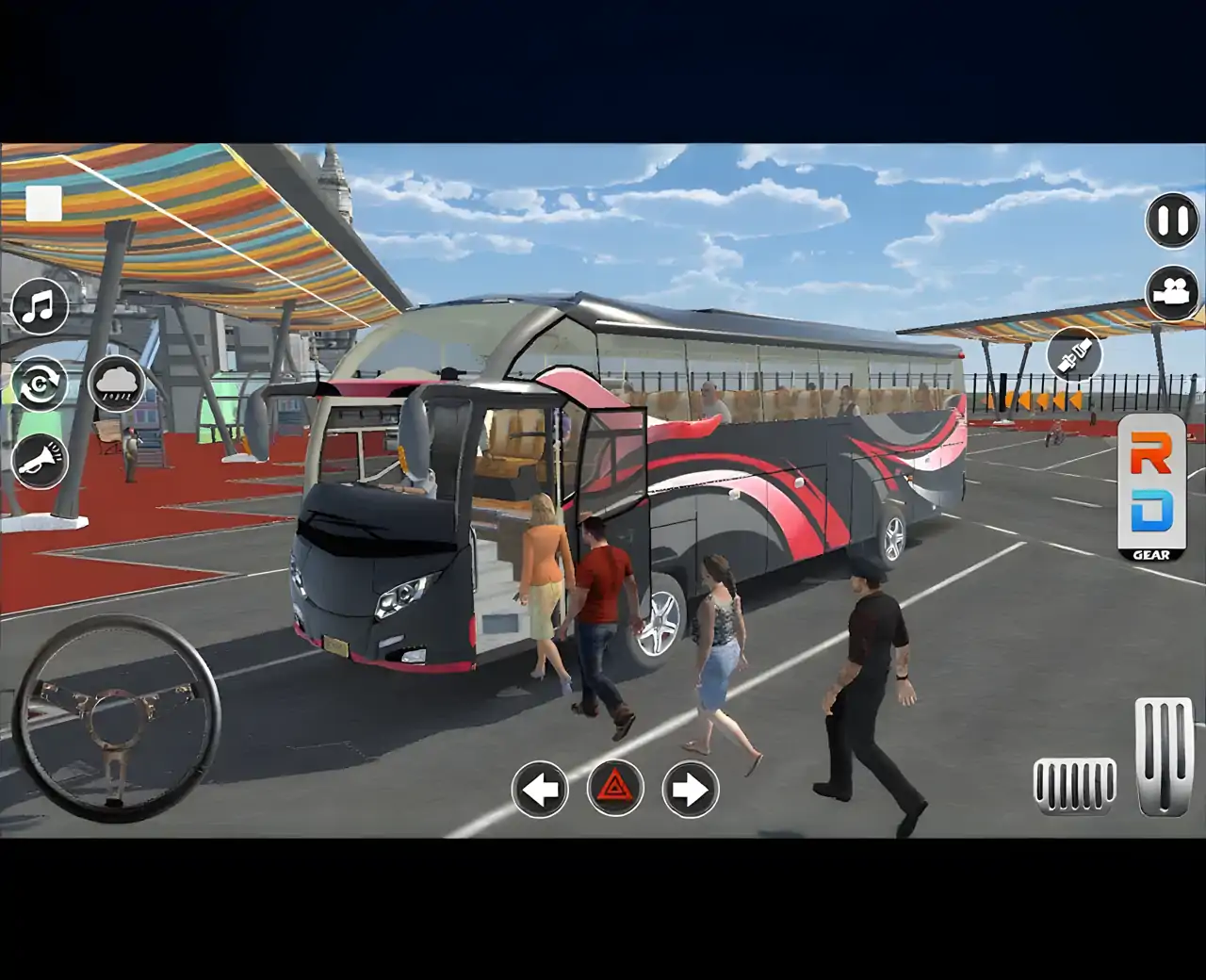 公交车驾驶模拟器城市公交车