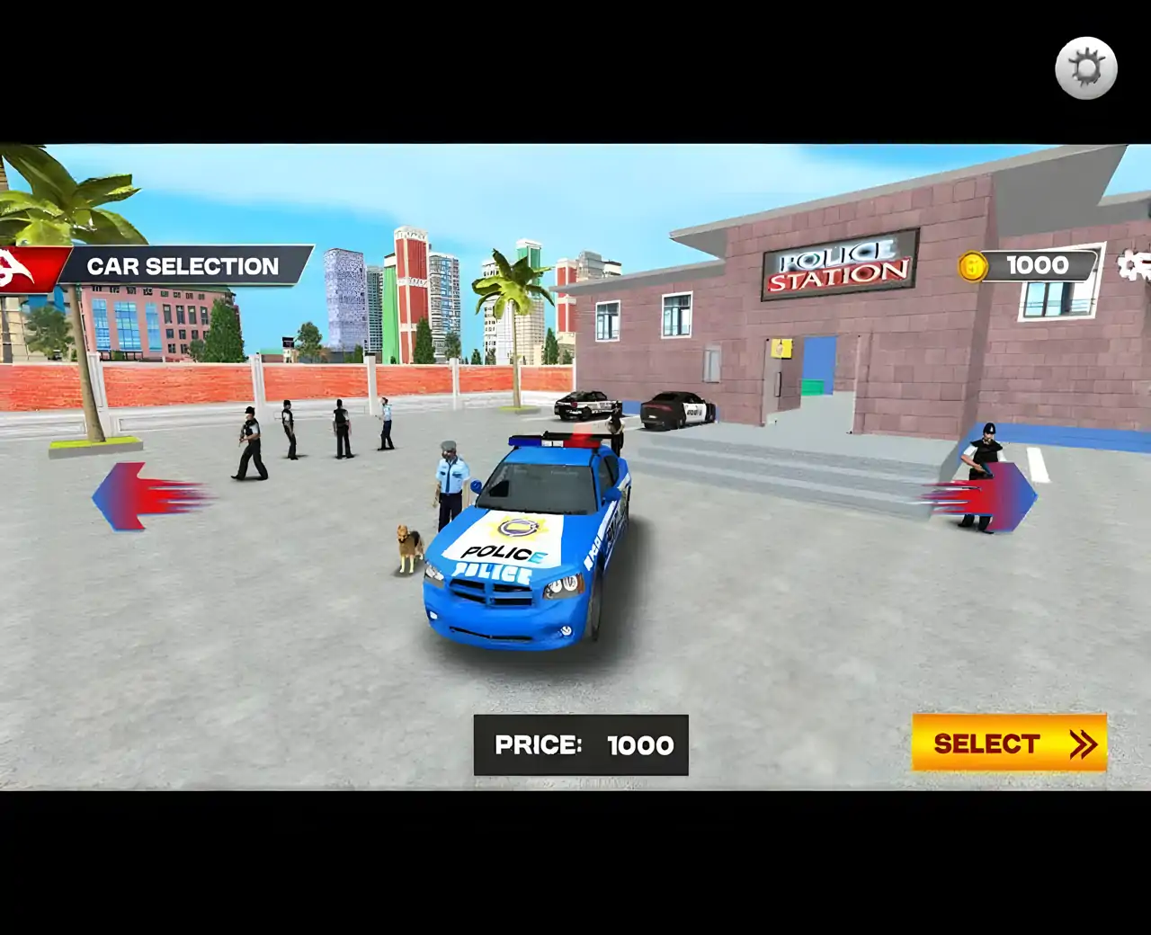 城市警车追逐3D