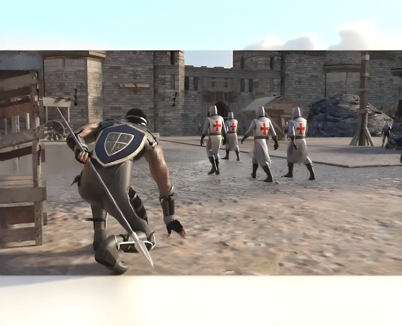 暗影忍者刺客游戏：武士战士英雄