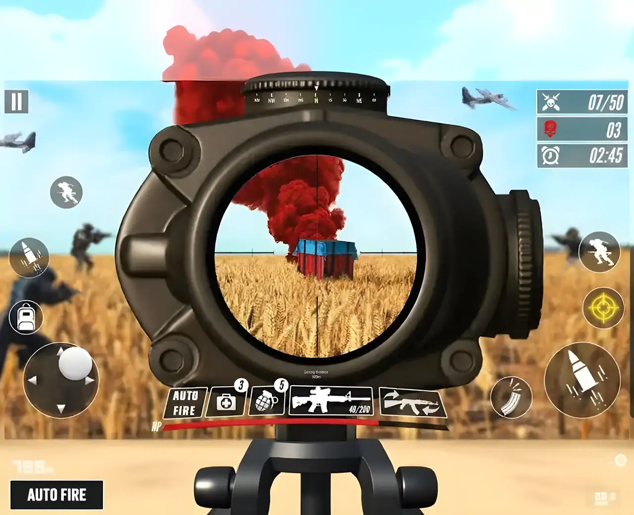 秘密任务：掩护打击