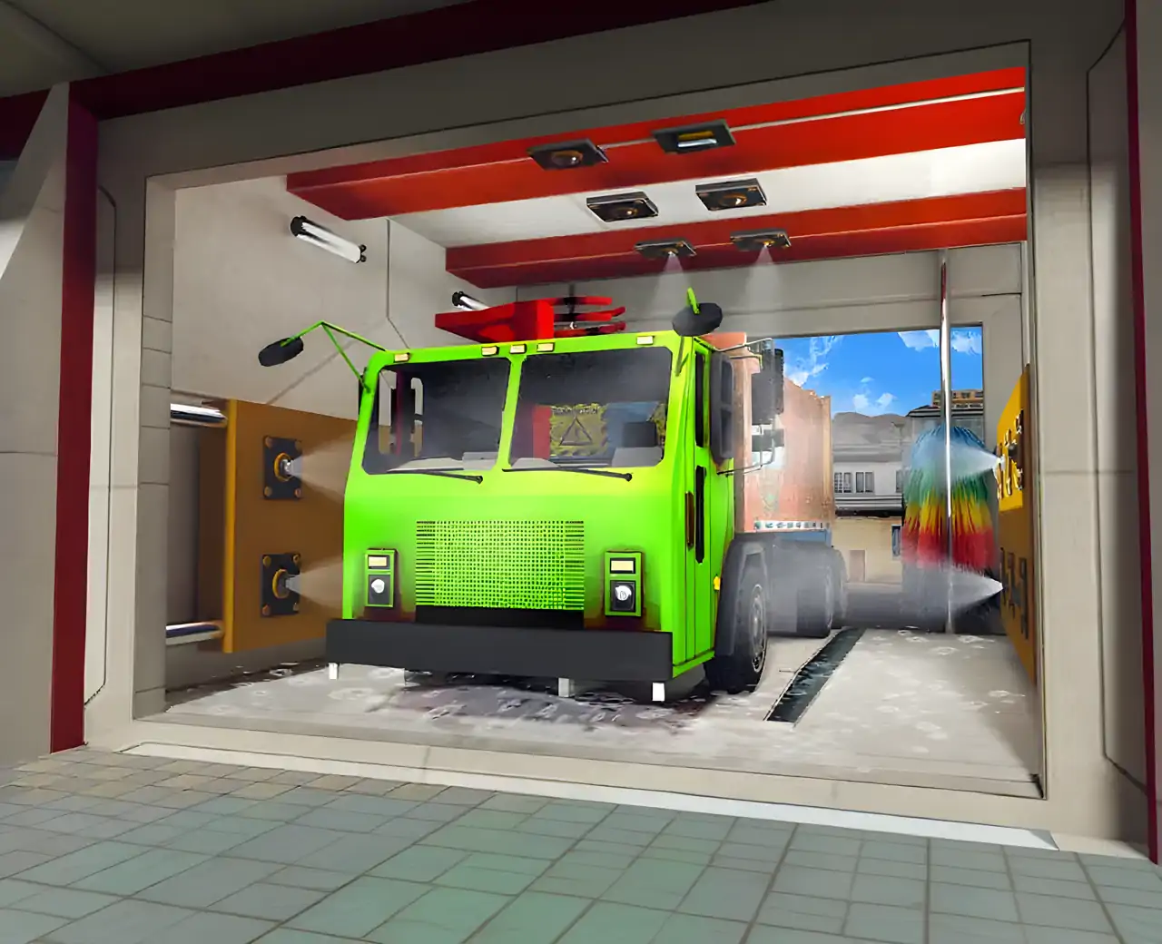 重型垃圾卡车SIM-大卡车游戏