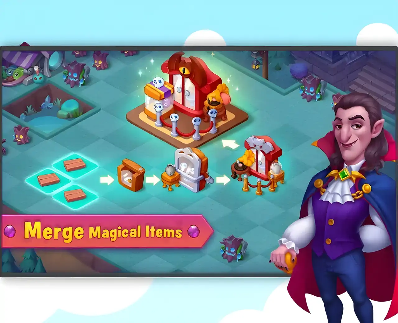 合并吸血鬼：怪物大厦