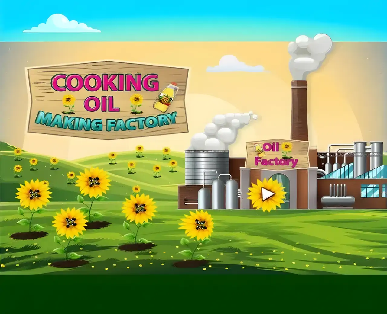烹饪制油工厂：农业模拟器游戏