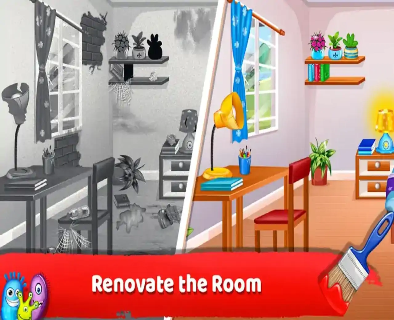 凌乱的家庭清洁游戏