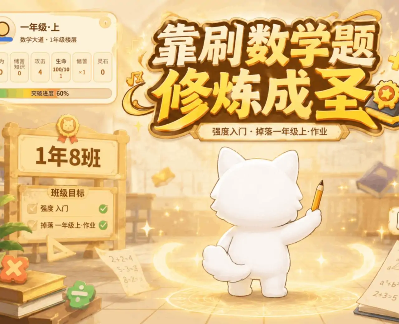 靠刷数学题修炼成圣