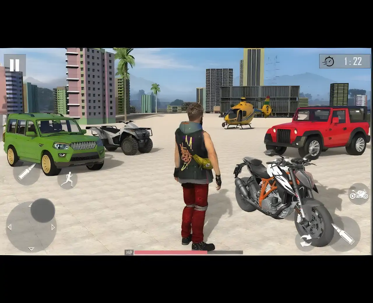 印度自行车游戏驾驶3D