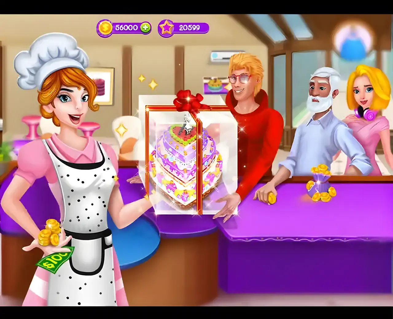 我的面包店:蛋糕烹饪游戏