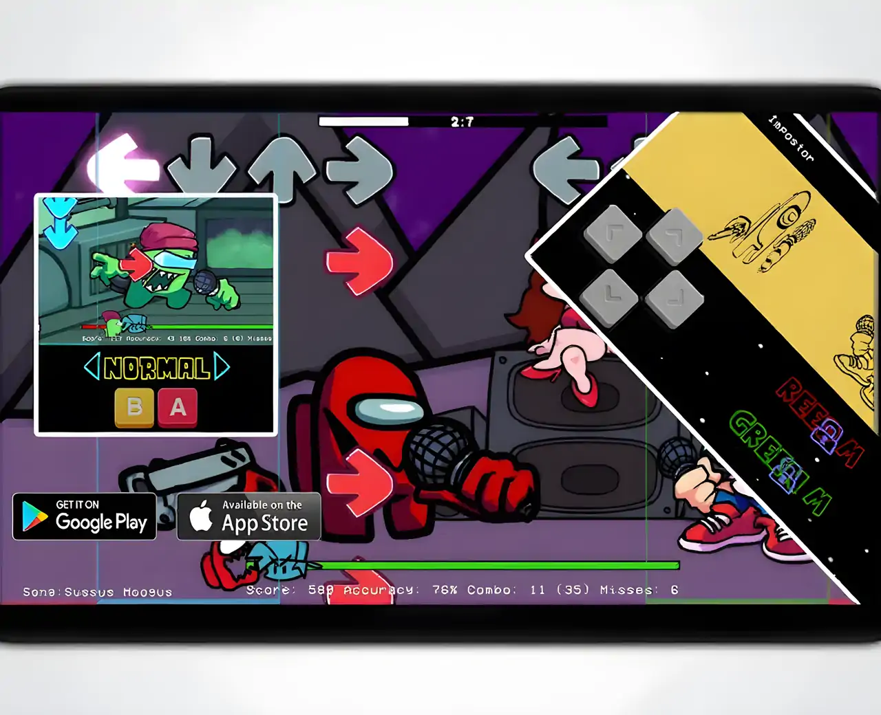 FnfOrigin&ImposterMod游戏