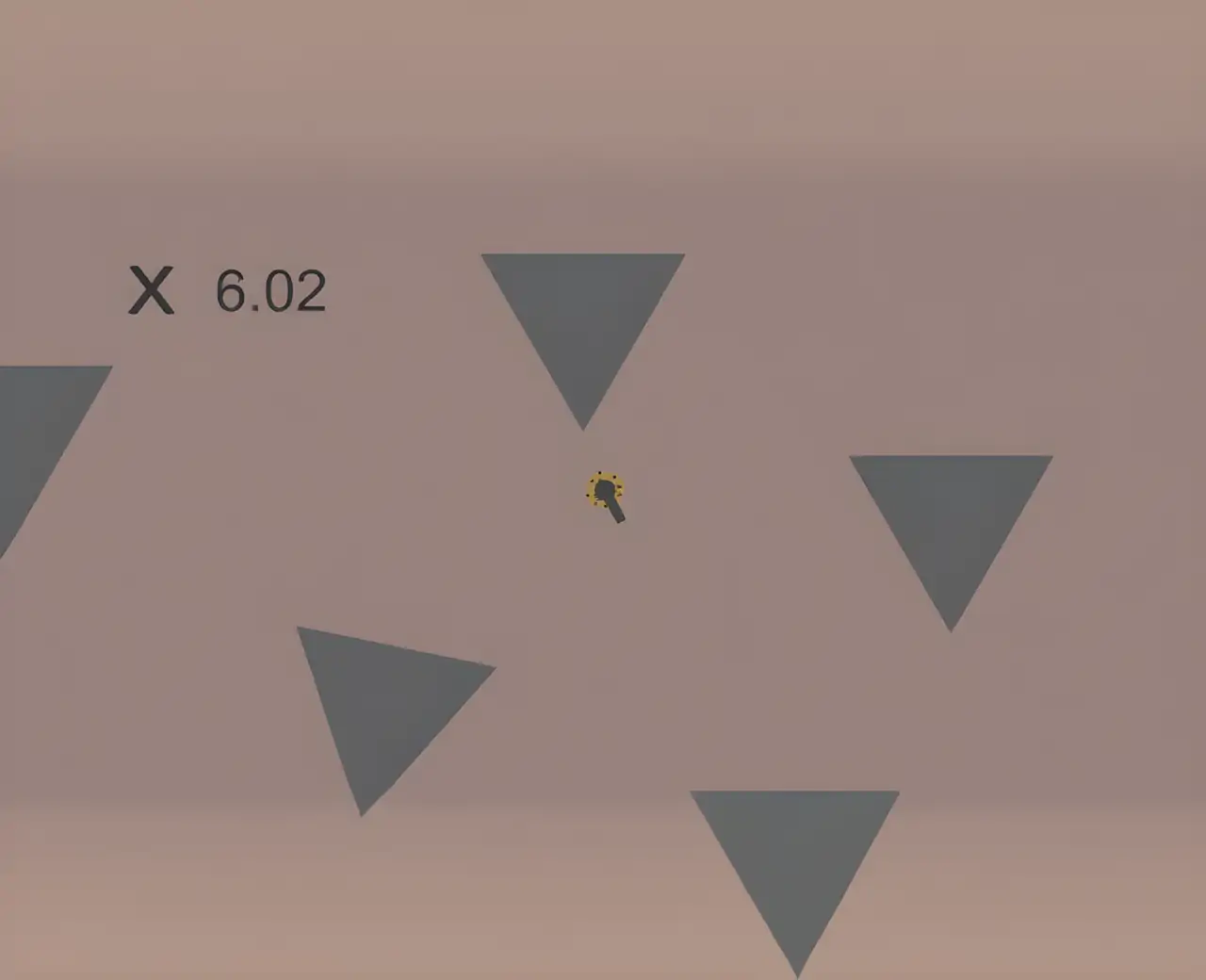 带抓斗枪的百吉饼