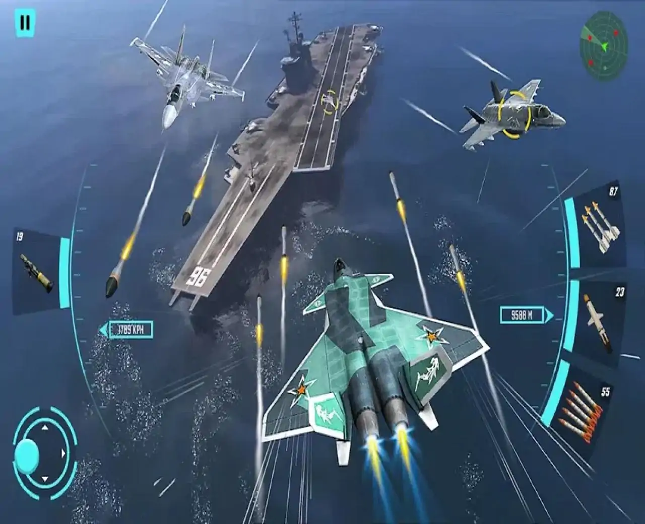 喷气式飞机战斗机世界战争游戏