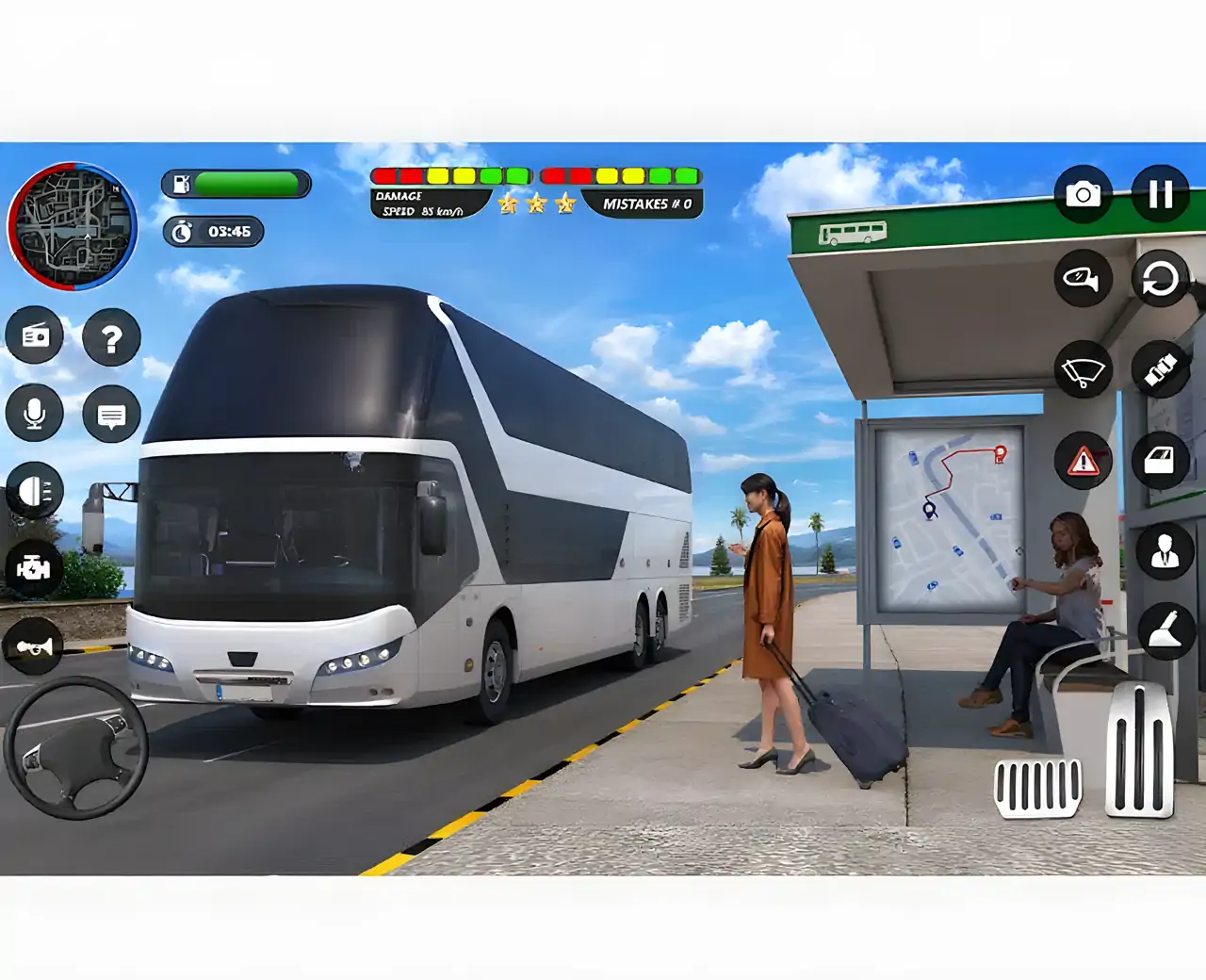 城市教练模拟器巴士游戏