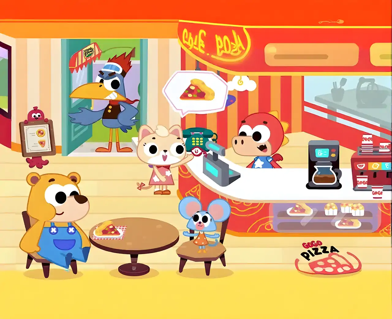 披萨烹饪餐厅游戏