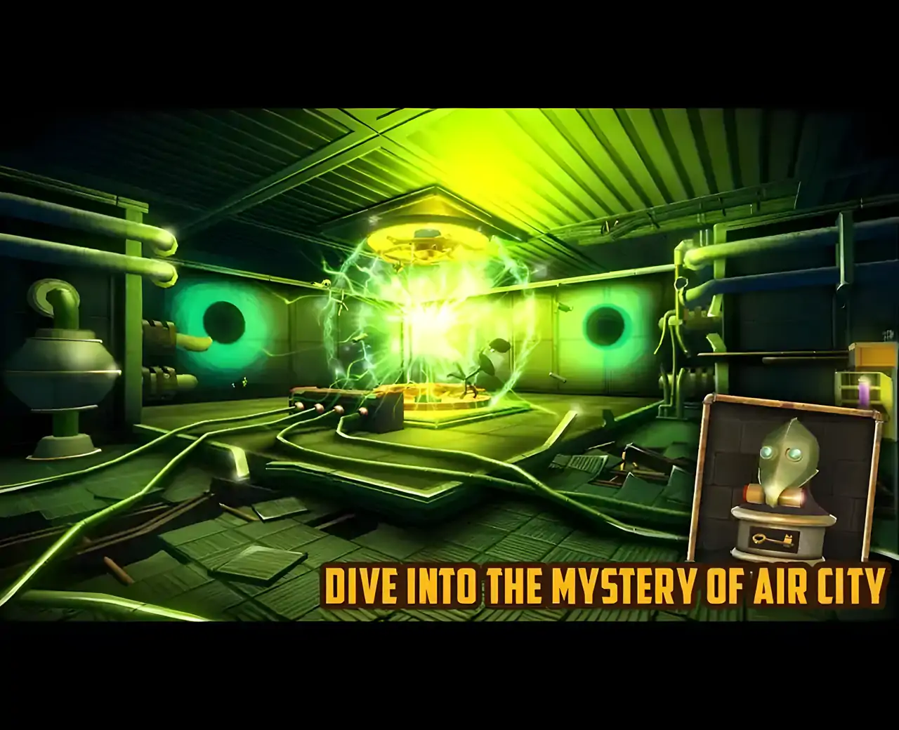 逃生机器城市：空降