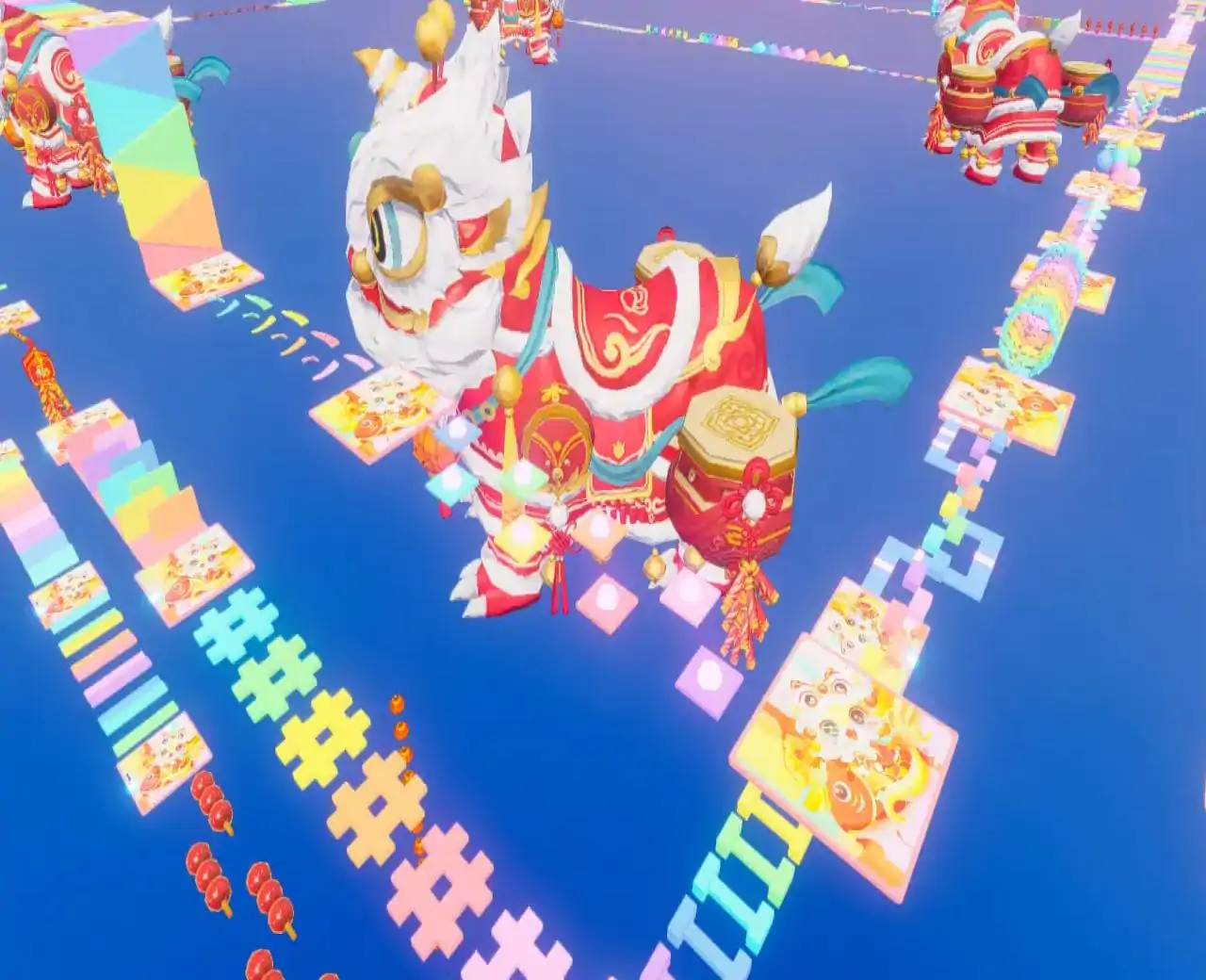 蛇年红包换装跑酷