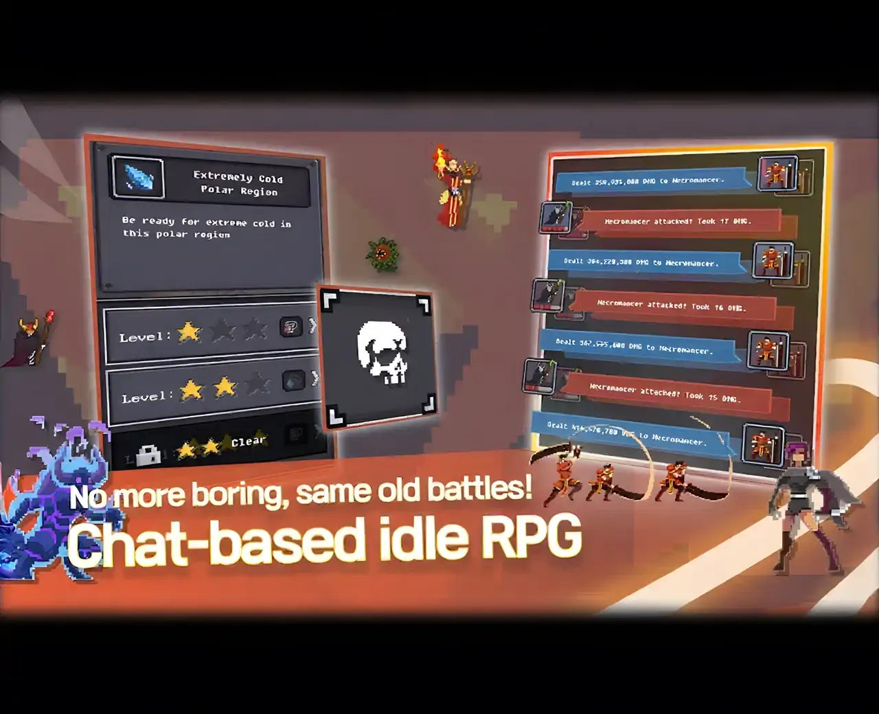 聊天角色扮演游戏：Plus-放置型文字角色扮演游戏