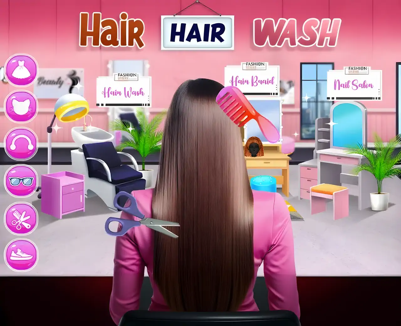 现实女孩美发沙龙