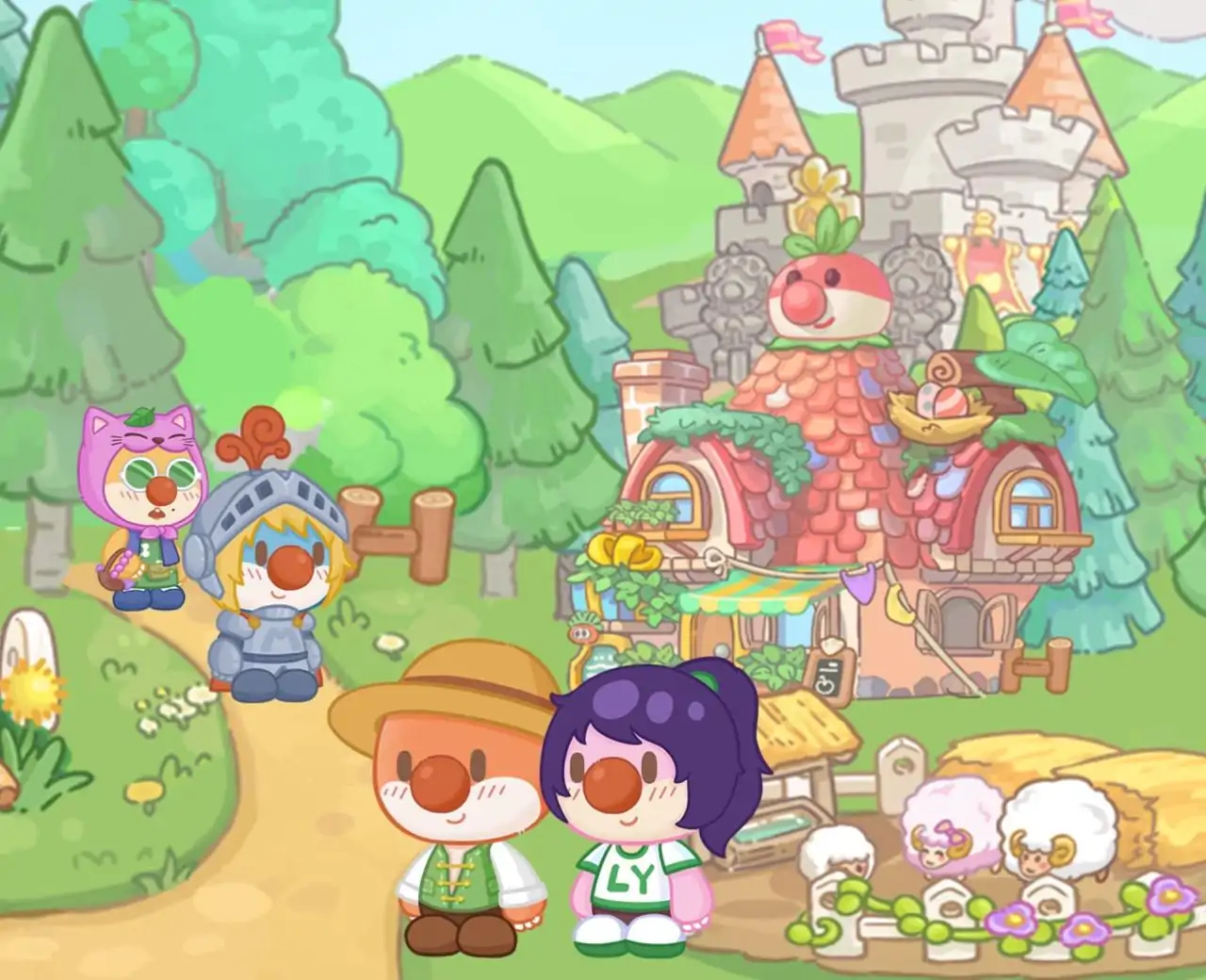 摩尔庄园慢生活