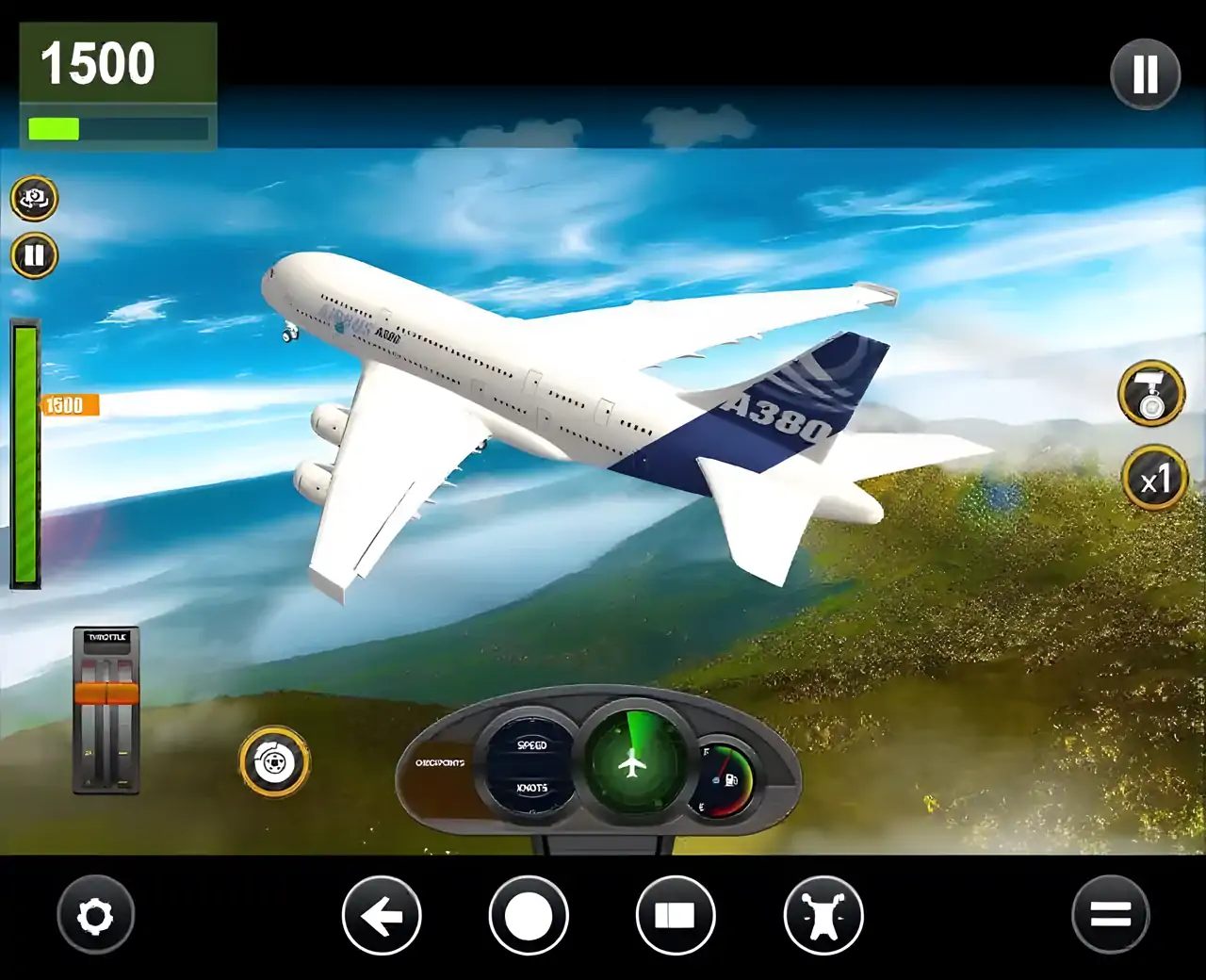 飞机真实飞行模拟器