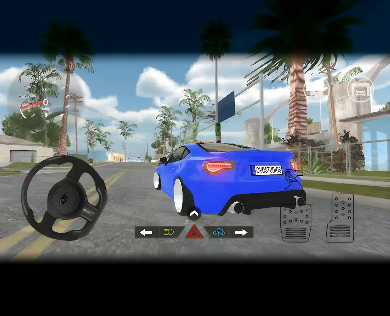 BRZ漂移和停车模拟器