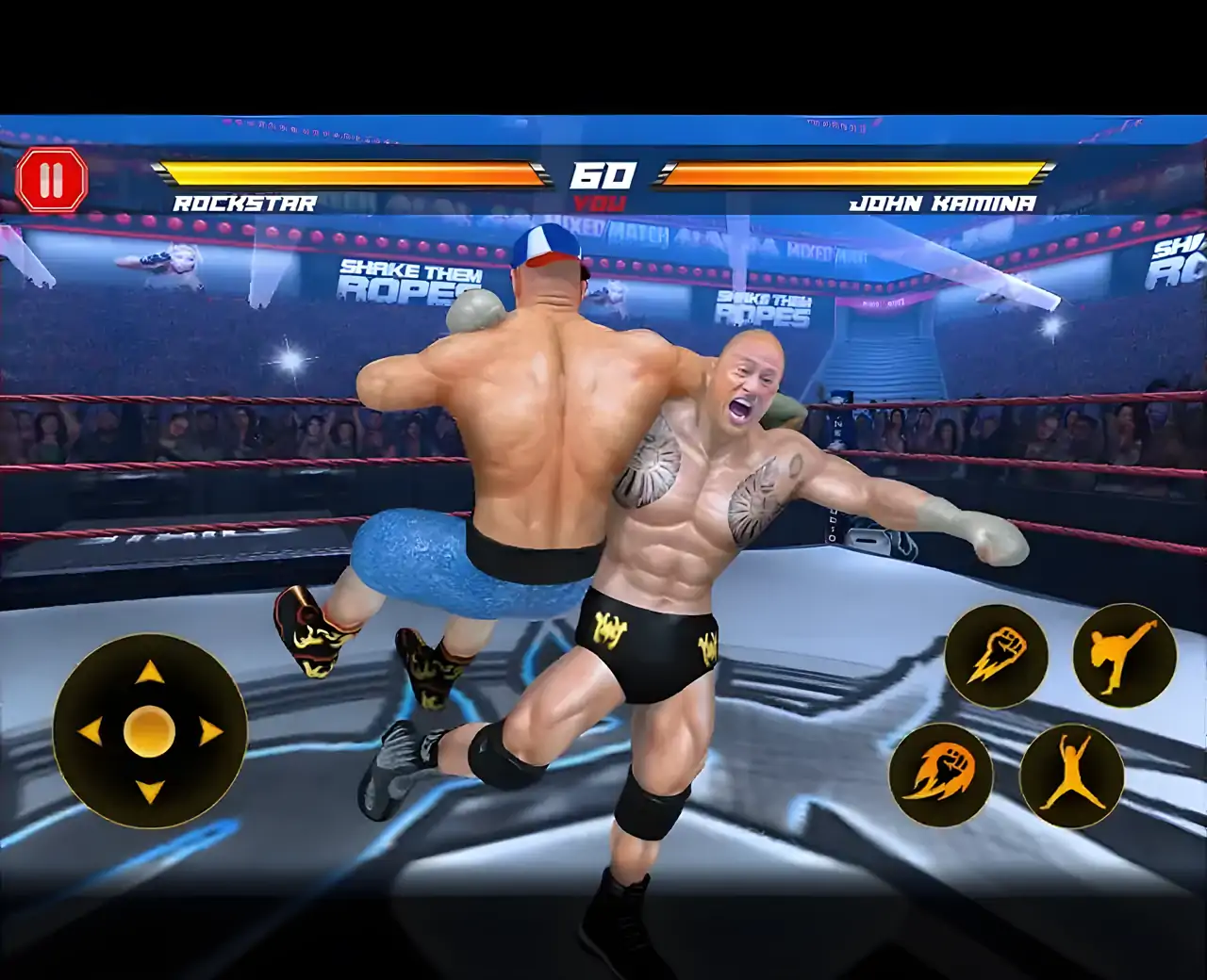 WW真正的摔跤战斗冠军