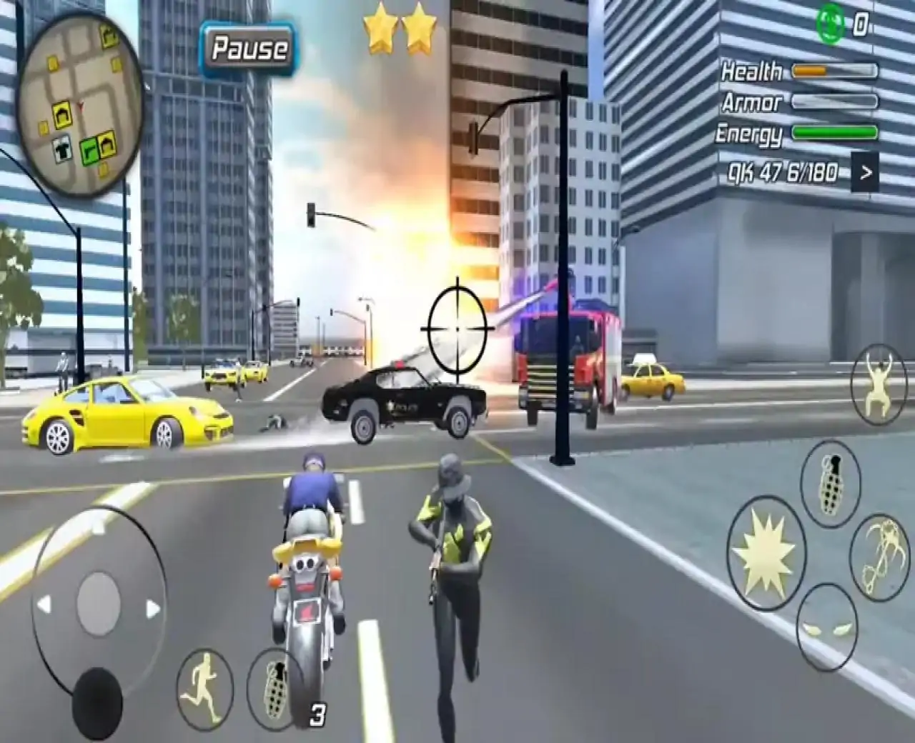 蜘蛛绳飞行城市英雄