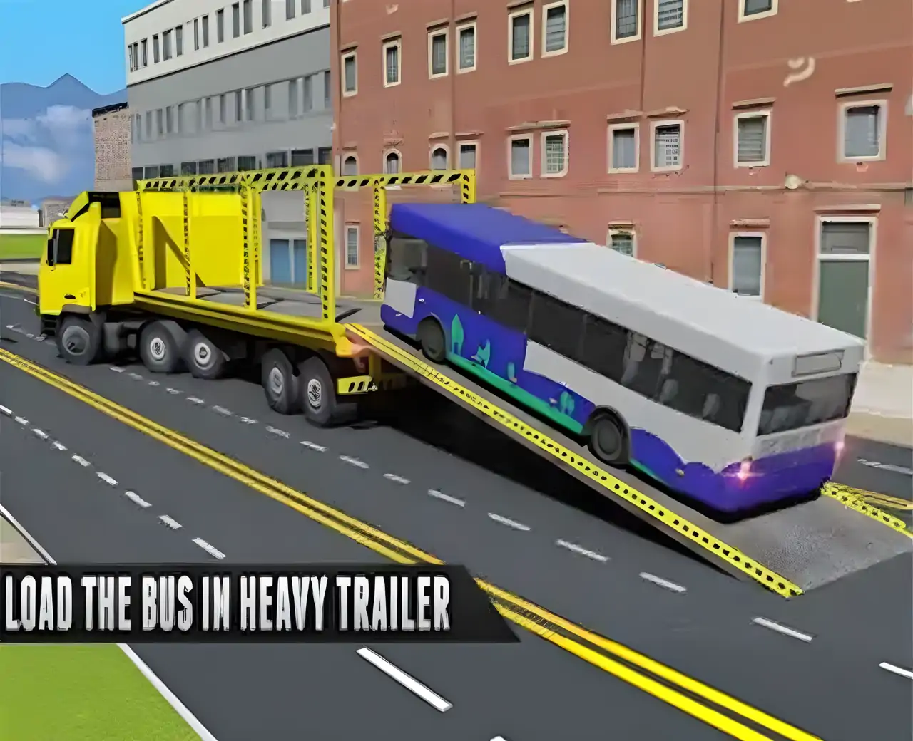 巴士运输卡车飞行