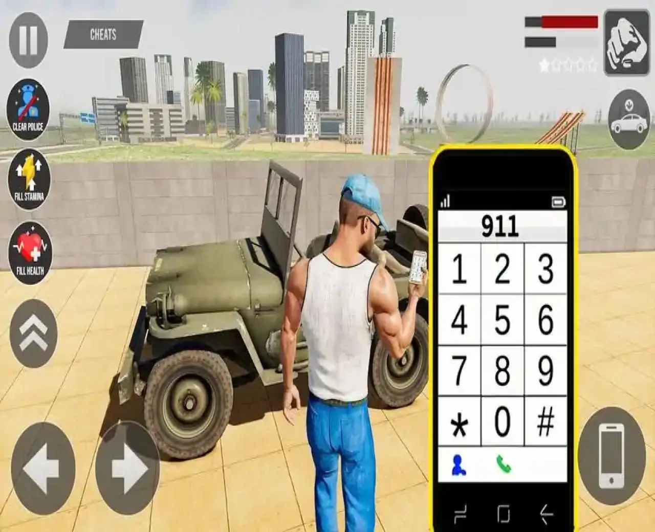 开放世界印第安人驾驶自行车