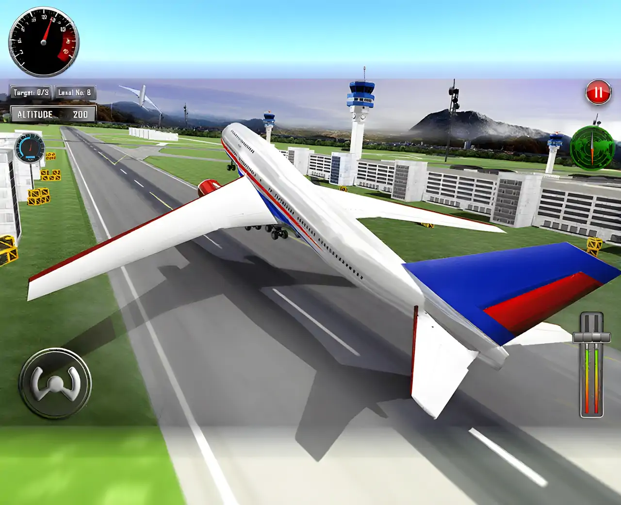 飞机着陆模拟器3D