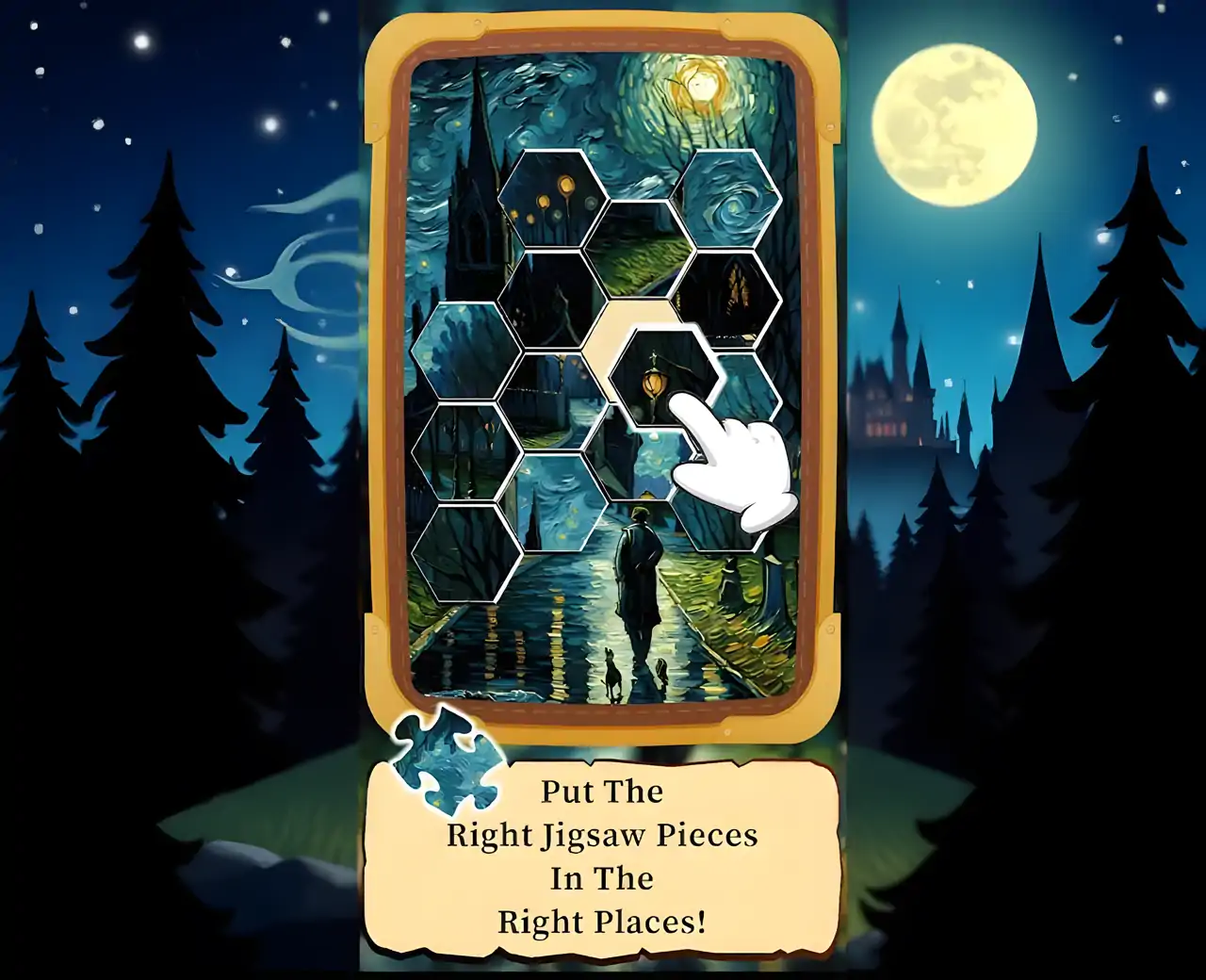 JigsortingRelaxPuzzle:文森特