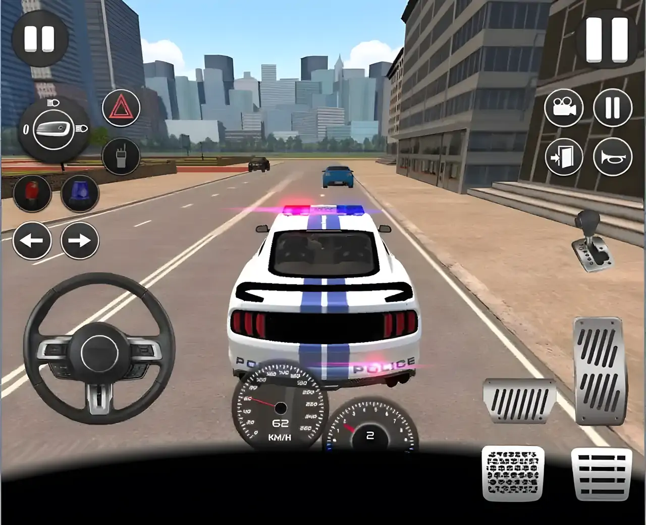 野马警车驾驶游戏2021