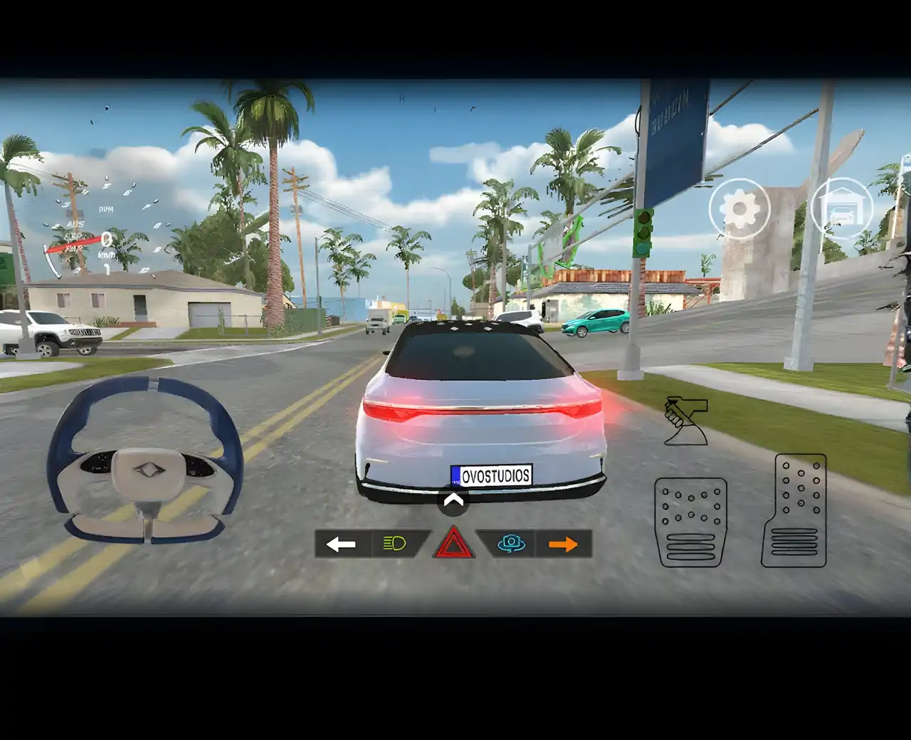 火车轿车漂移模拟器