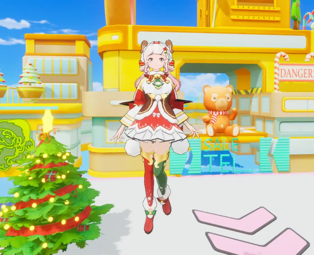 元梦圣诞快乐跑酷冰雪版