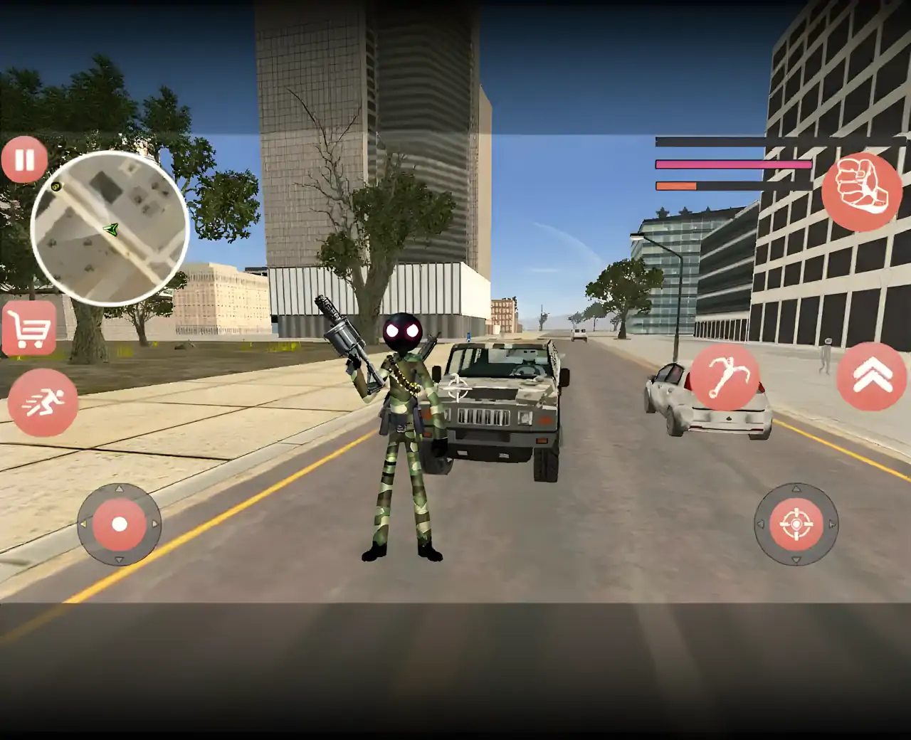 火柴人绳英雄战争