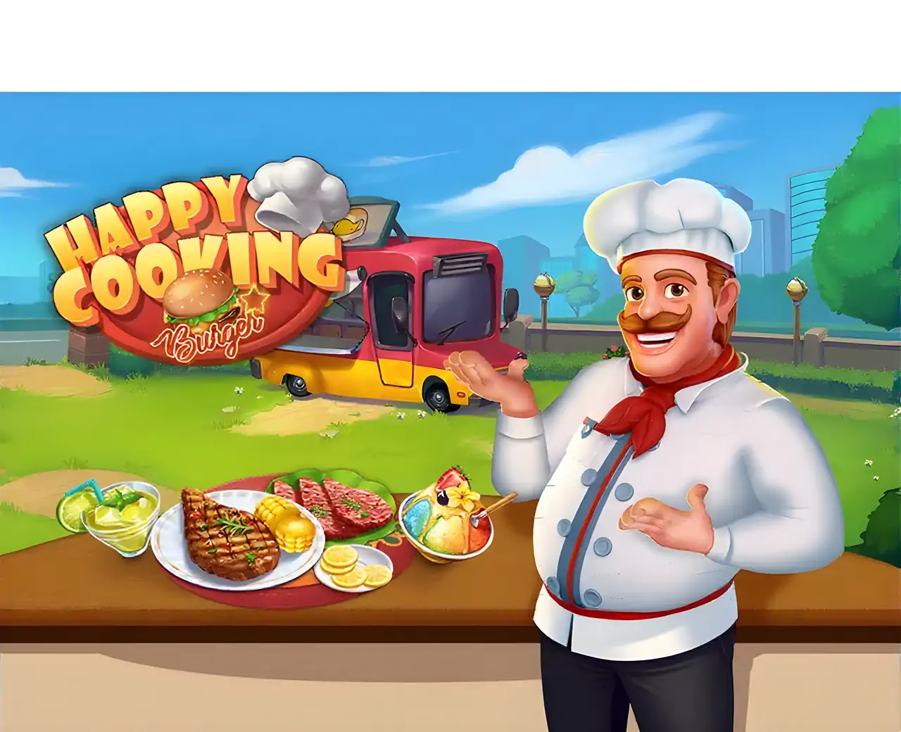 快乐烹饪汉堡-厨房岛