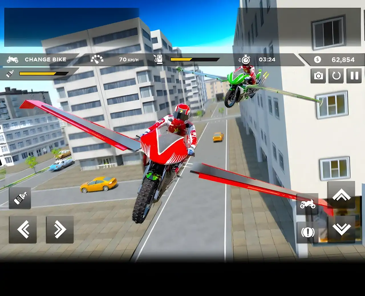 飞行自行车真实模拟器